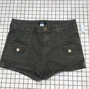 Urban outfitters green high waisted shorts